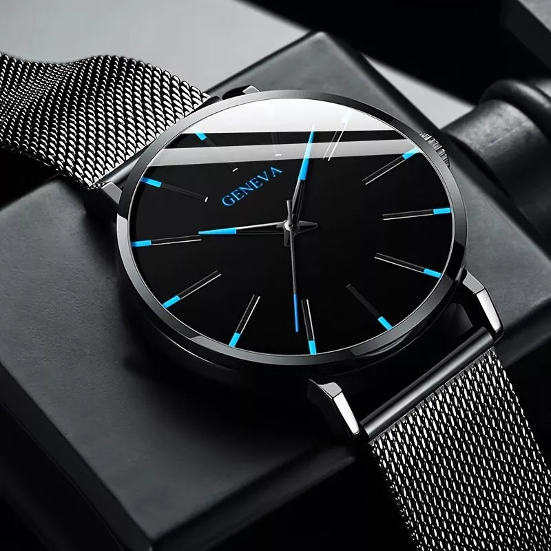 Relógio Masculino de Quartzo – Estilo e Sofisticação no Seu Pulso! ⌚✨