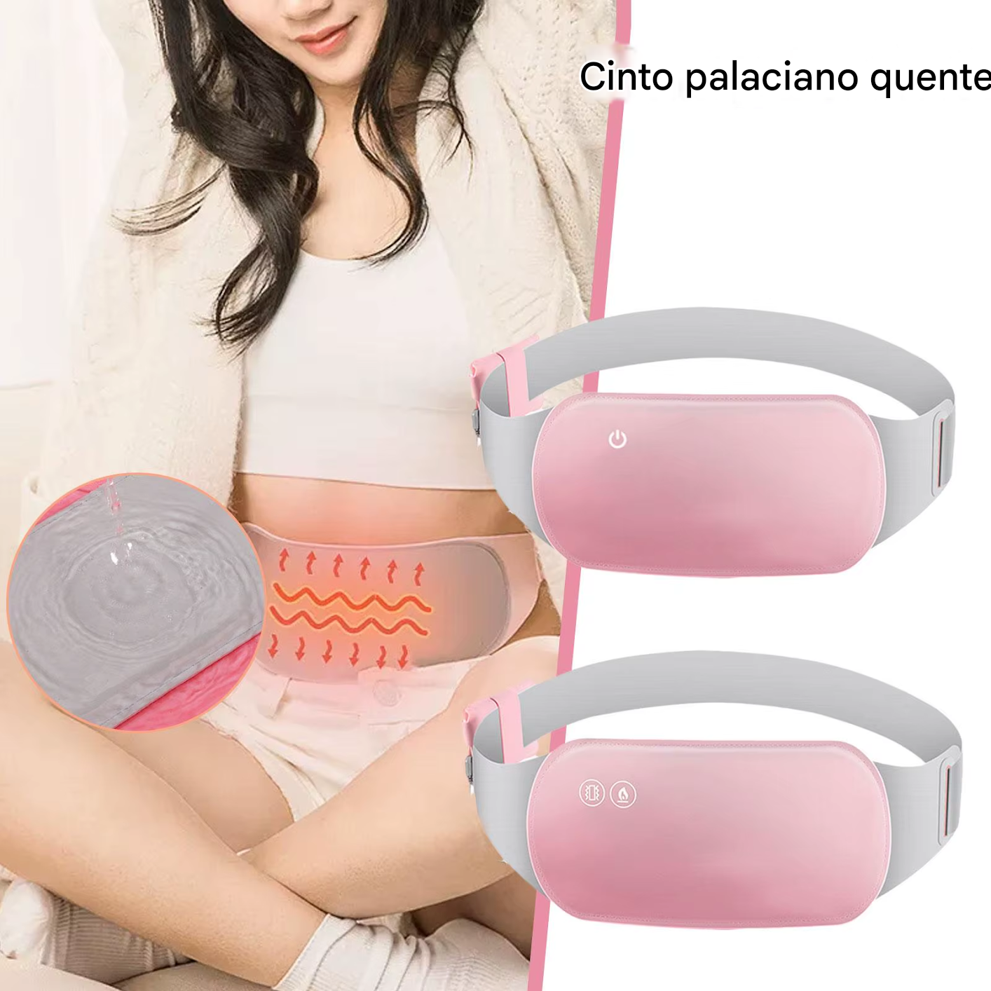 ❄🔥 Almofada De Alívio Menstrual💆‍♀️✨